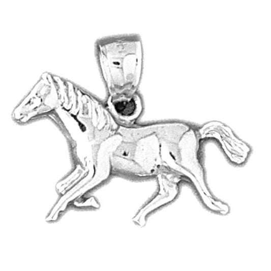 Sterling Silver Horse Pendant