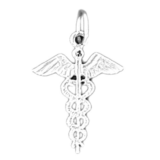 Sterling Silver Registered Nurse Pendant