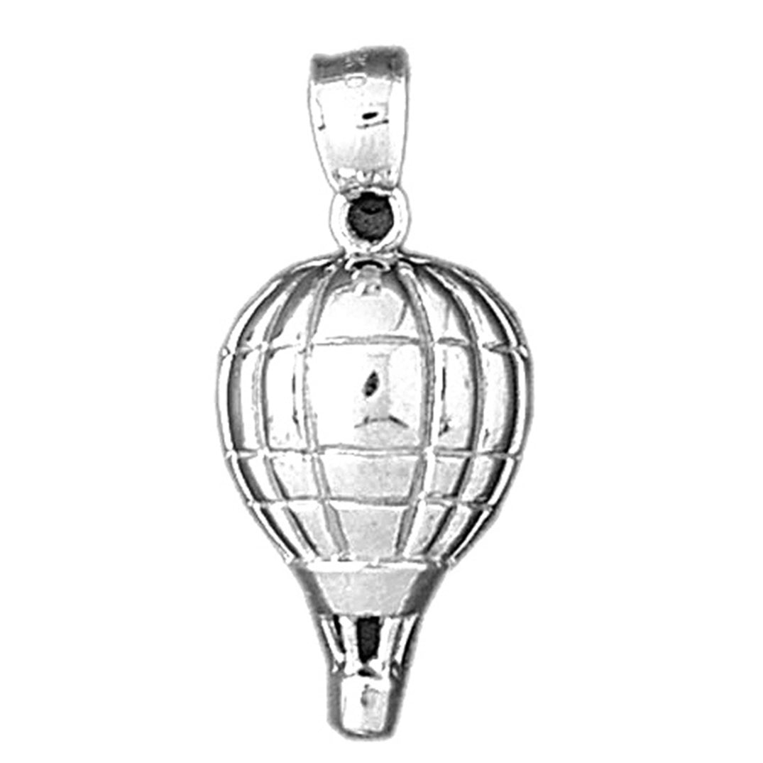 Sterling Silver Hot Air Balloon Pendant