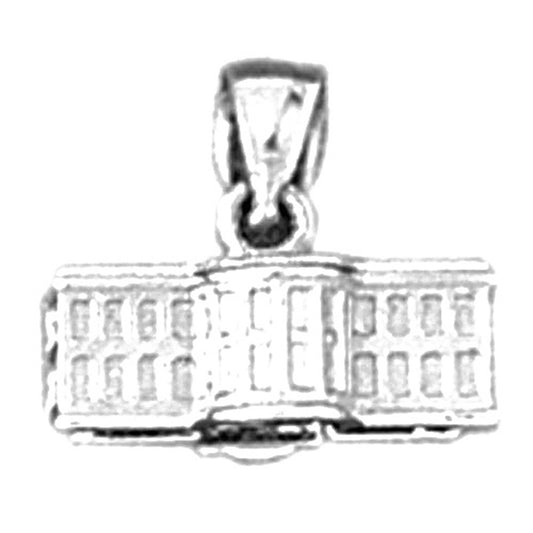 Sterling Silver White House Pendant