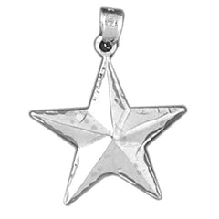 Sterling Silver Star Pendant