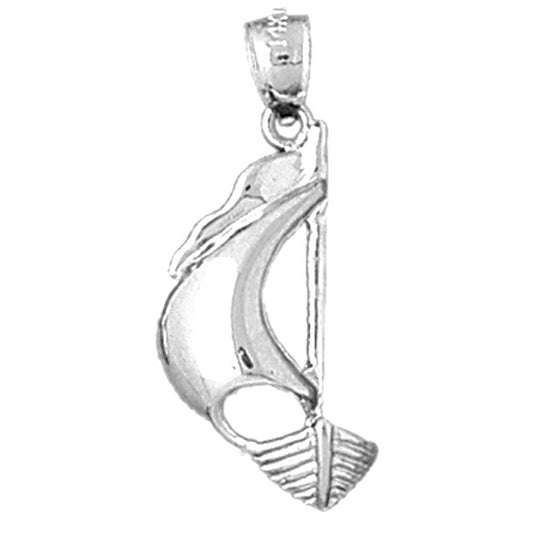 Sterling Silver Sailboat Pendant