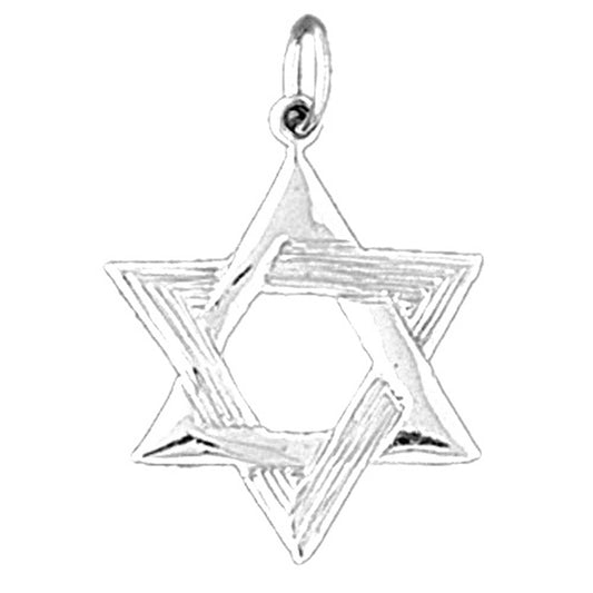 Sterling Silver Star Of David Pendant