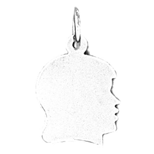 Sterling Silver Handcut Pendant