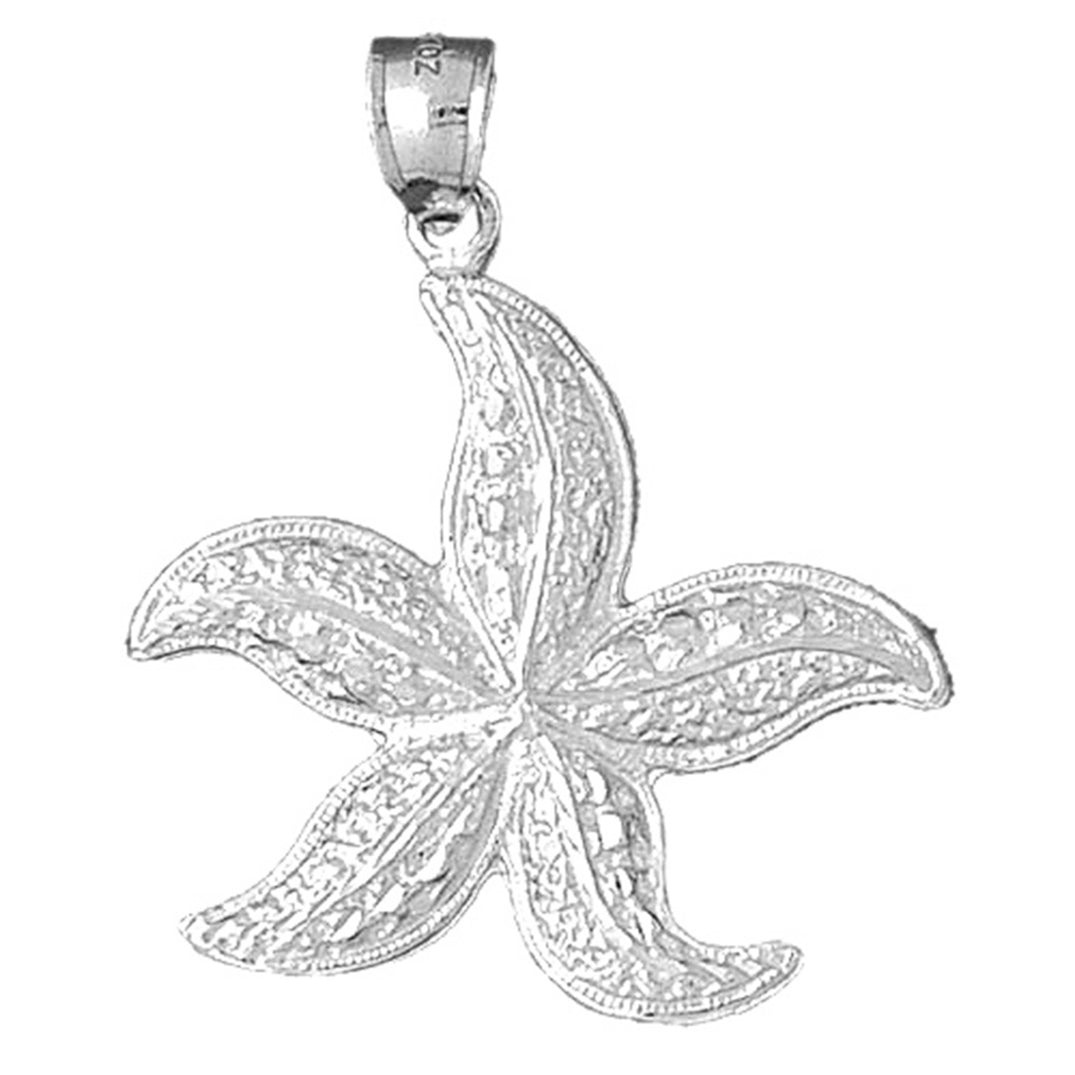 Sterling Silver Starfish Pendant