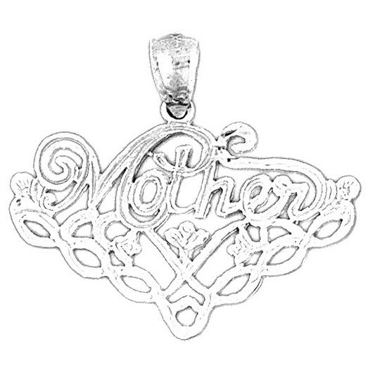 Sterling Silver Mother Pendant