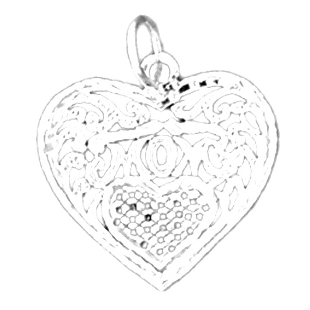 Sterling Silver Mom Pendant
