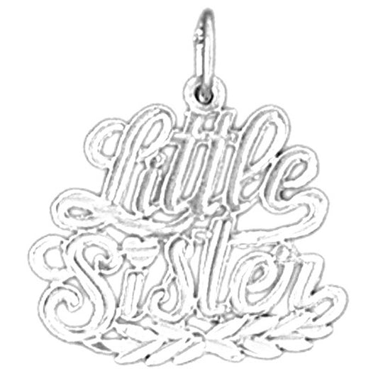 Sterling Silver Little Sister Pendant