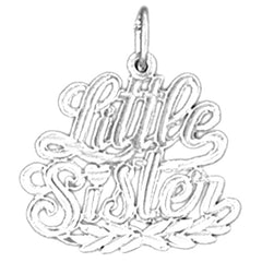 Sterling Silver Little Sister Pendant