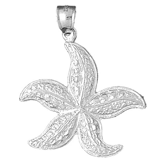 Sterling Silver Starfish Pendant