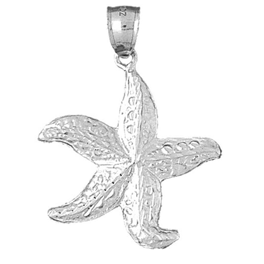 Sterling Silver Starfish Pendant