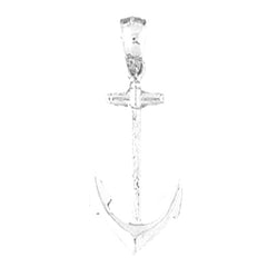 Sterling Silver Anchor Pendant