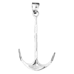 Sterling Silver Anchor Pendant