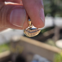 Colgante del Arca de Noé en plata de ley (bañado en rodio o oro amarillo)