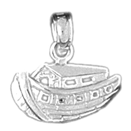Sterling Silver Noah's Ark Pendant