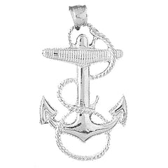 Sterling Silver Anchor Pendant