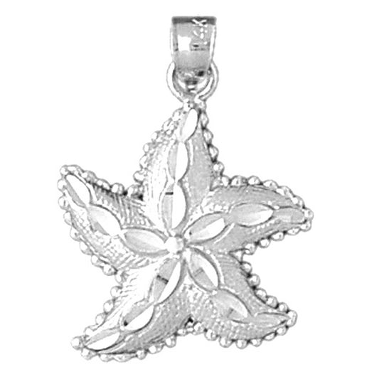 Sterling Silver Starfish Pendant