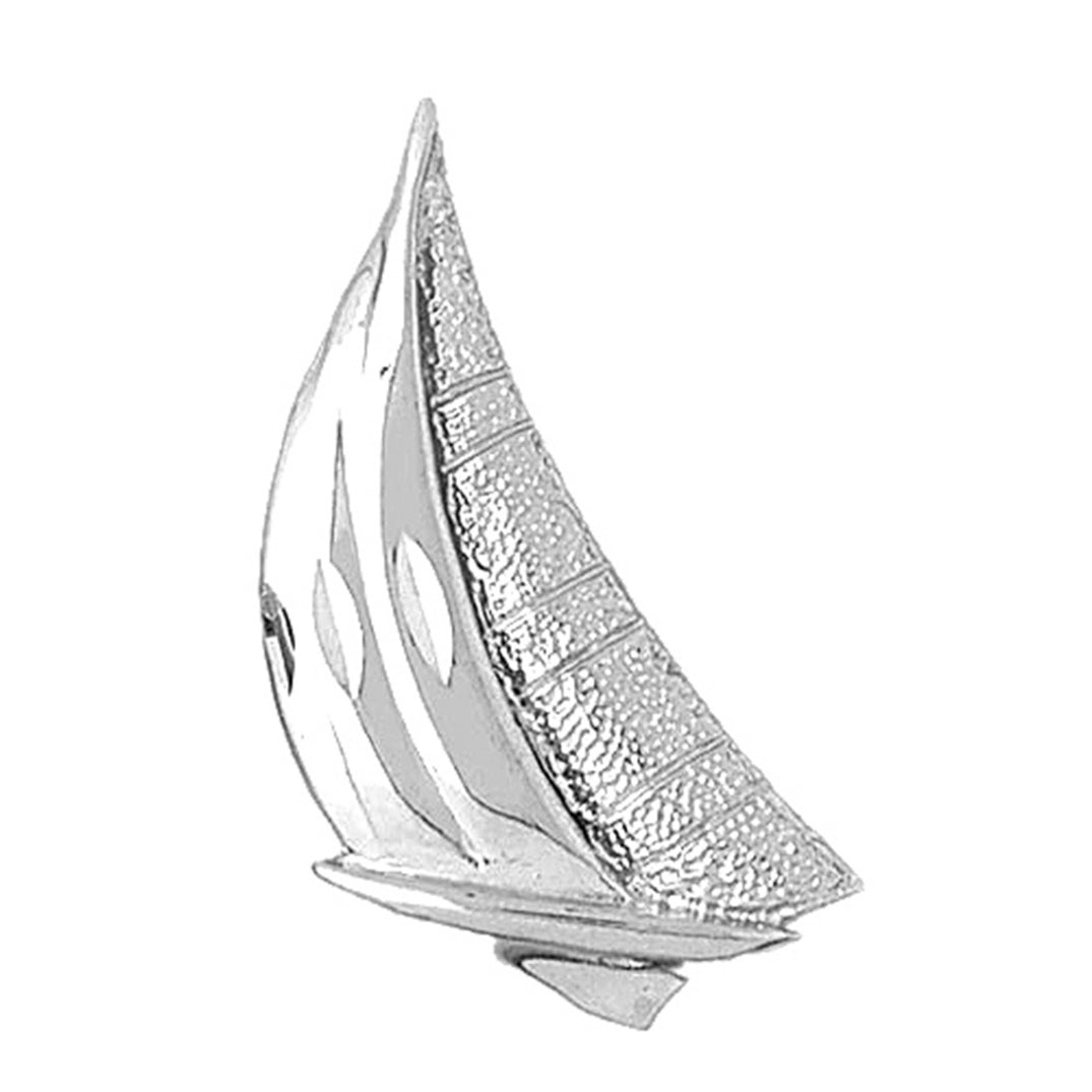 Sterling Silver Sailboat Pendant