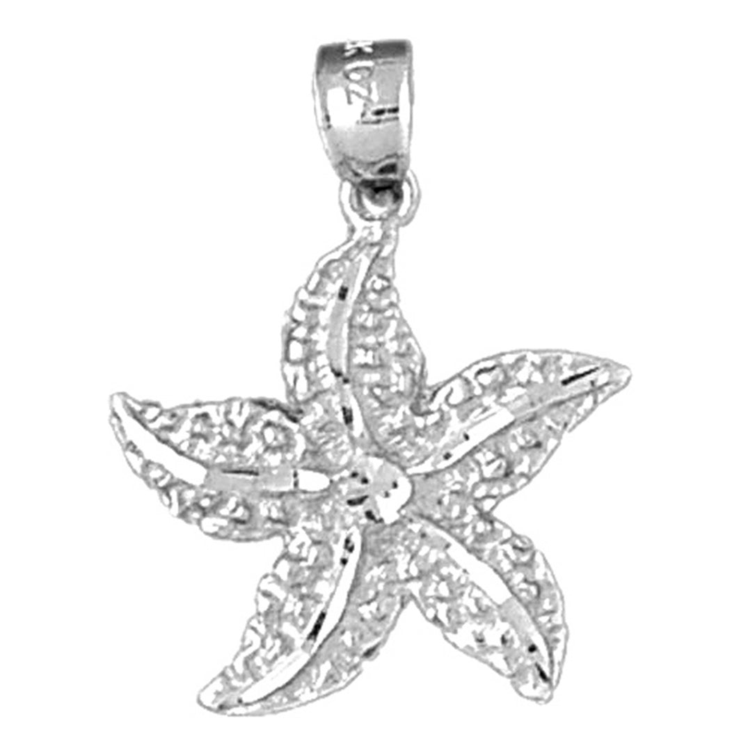 Sterling Silver Starfish Pendant