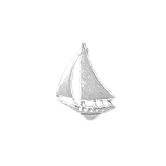 Sterling Silver Sailboat Pendant