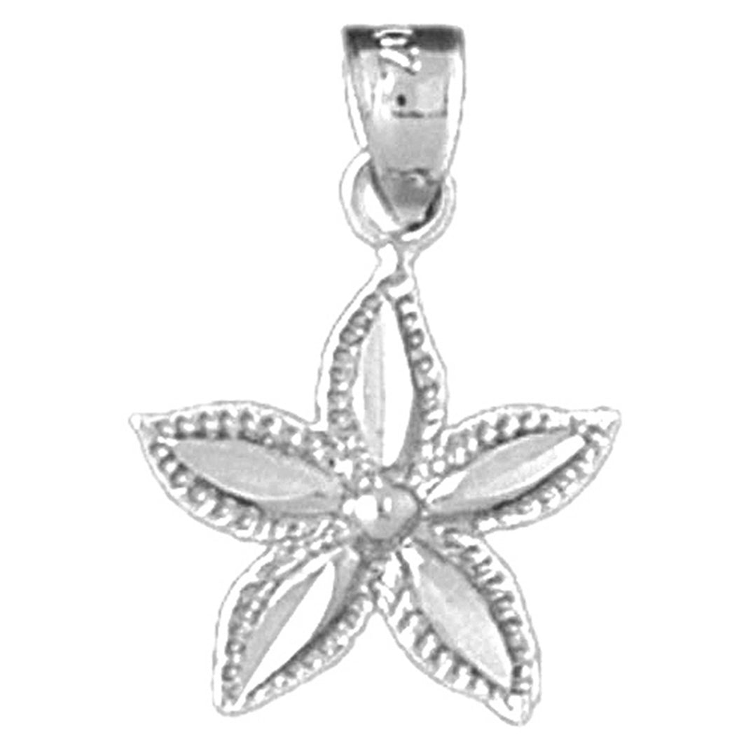 Sterling Silver Starfish Pendant