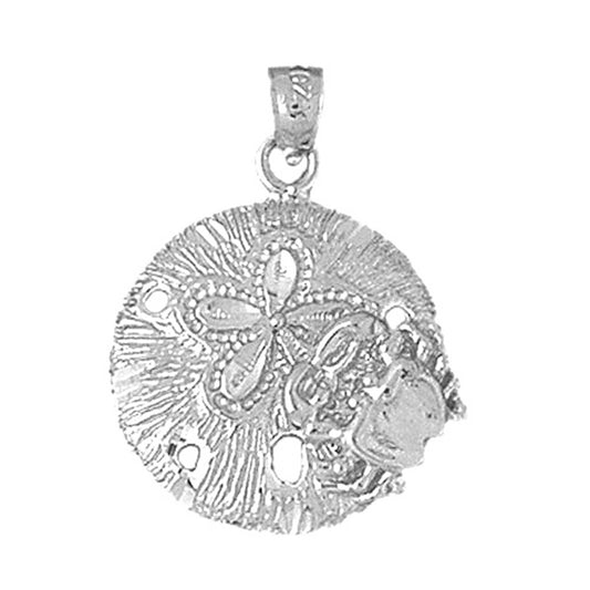 Sterling Silver Sand Dollar Pendant