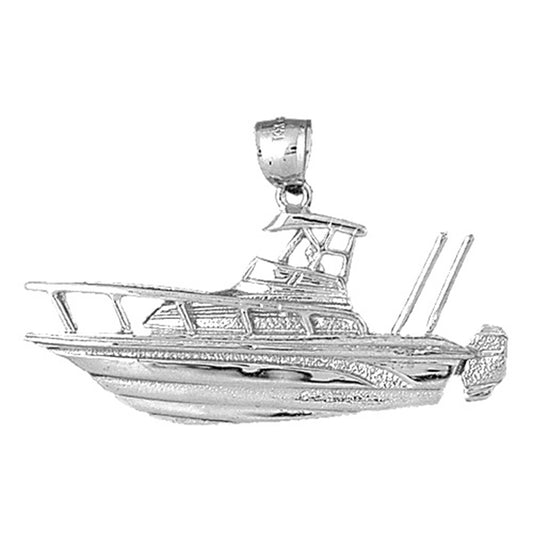 Sterling Silver Yatch Pendant