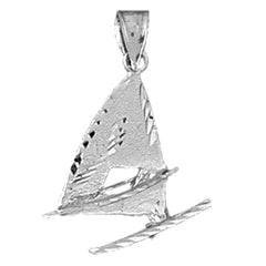 Sterling Silver Sailboat Pendant