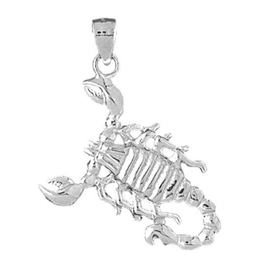 Sterling Silver Scorpion Pendant