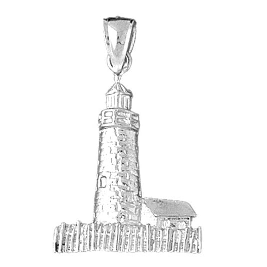 Sterling Silver Pemaquid Pt. Maine Pendant