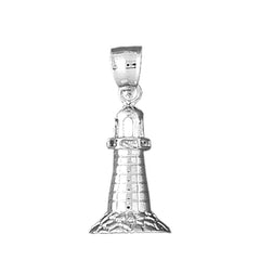 Sterling Silver Lighthouse Pendant