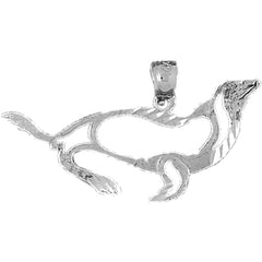 Sterling Silver Seal Pendant