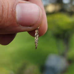 Colgante de cabeza de león de plata de ley (bañado en rodio o oro amarillo)