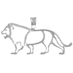 Sterling Silver Lion Pendant