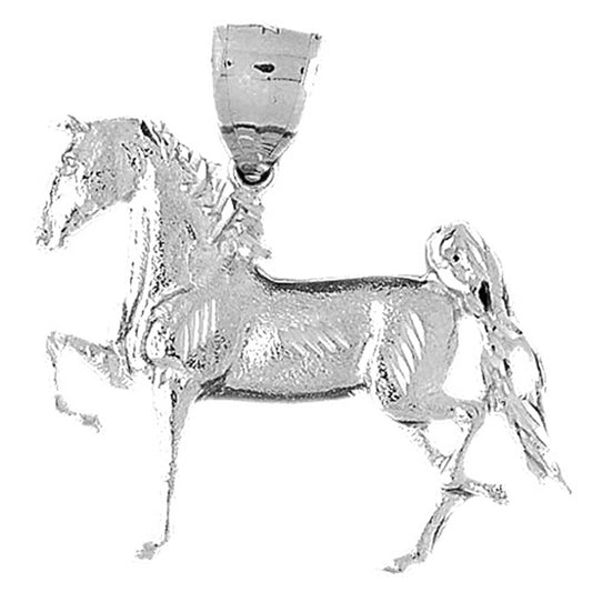 Sterling Silver Horse Pendant