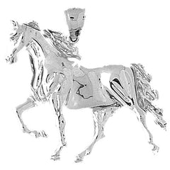 Sterling Silver Horse Pendant