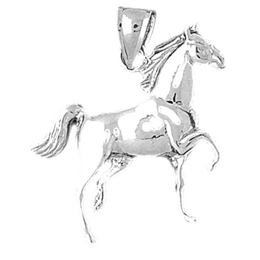 Sterling Silver Horse Pendant