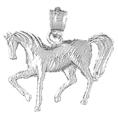 Sterling Silver Horse Pendant