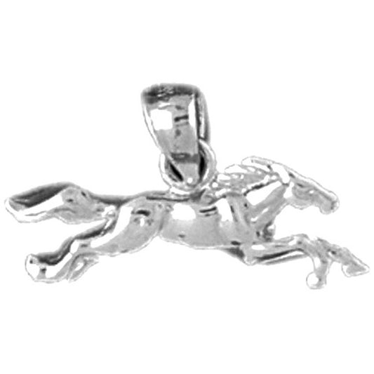 Sterling Silver Horse Pendant