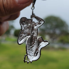 Colgante Poseidón de plata de ley (bañado en rodio o oro amarillo)