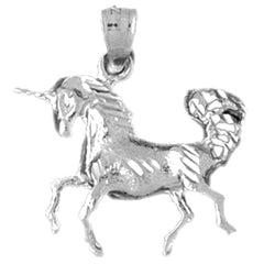 Sterling Silver Unicorn Pendant