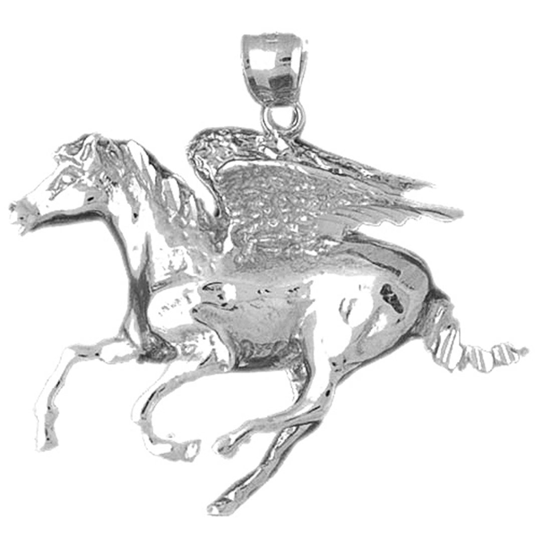 Sterling Silver Pegasus Pendant