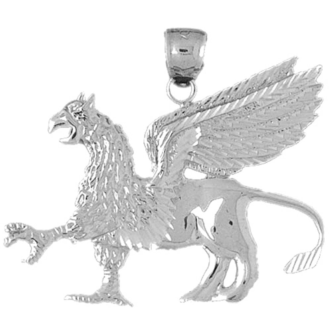 Sterling Silver Pegasus Pendant