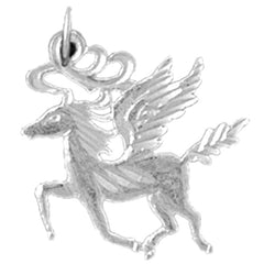 Sterling Silver Pegasus Pendant
