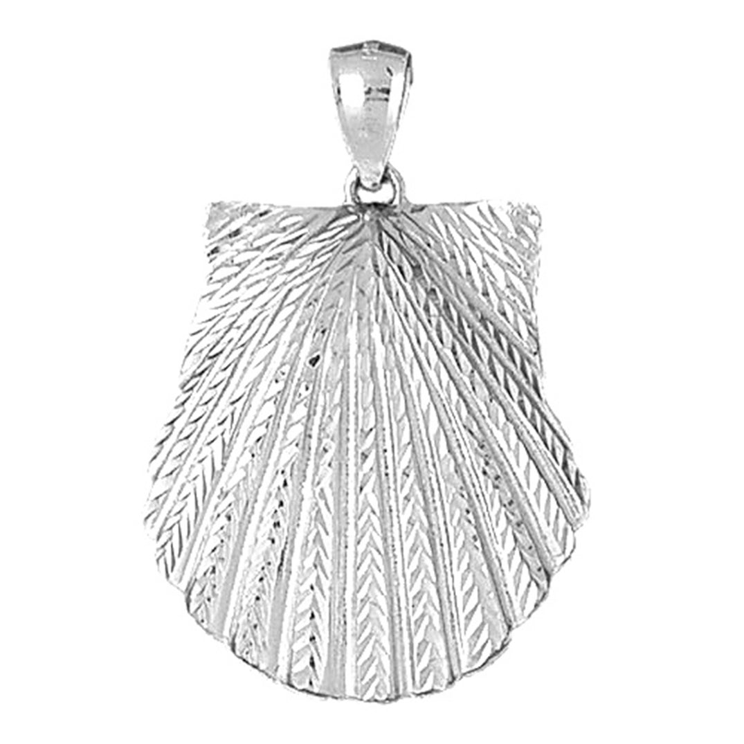 Sterling Silver Shell Pendant