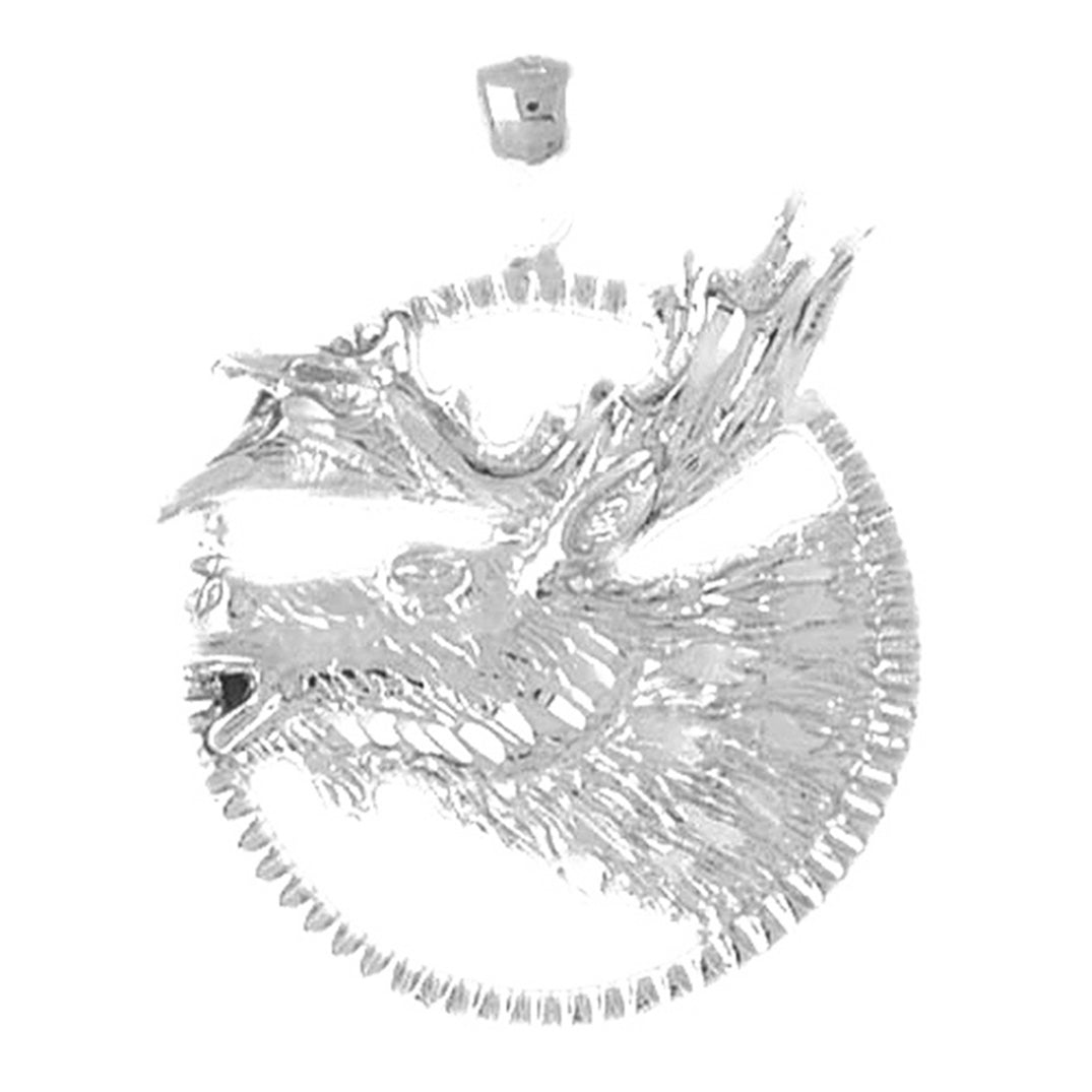 Sterling Silver Moose Pendant