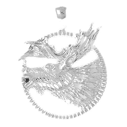 Sterling Silver Moose Pendant