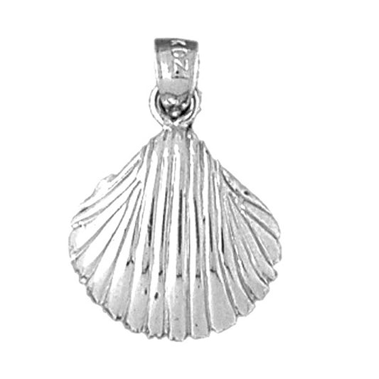 Sterling Silver Shell Pendant