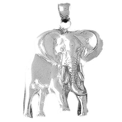Sterling Silver Elephant Pendant