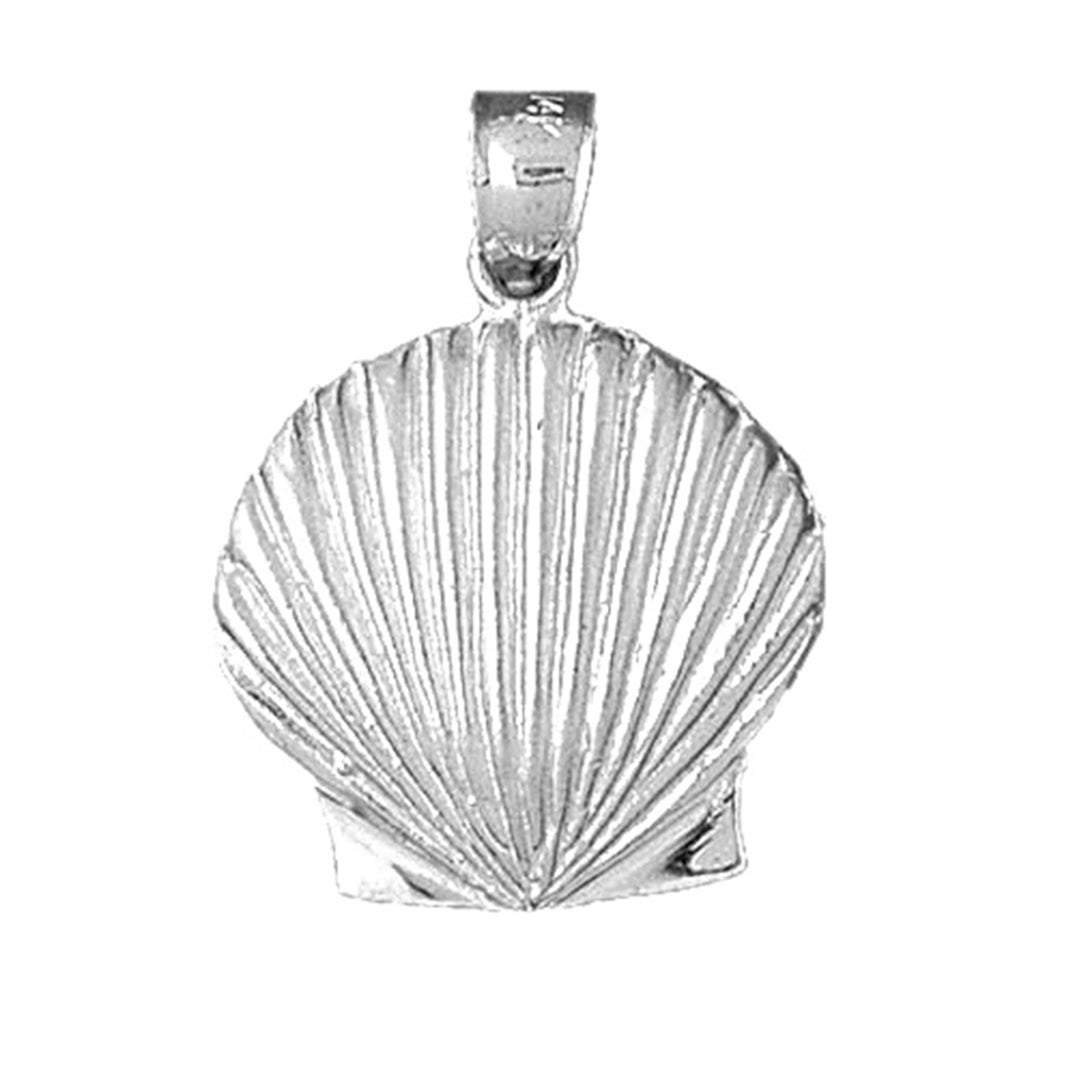 Sterling Silver Shell Pendant